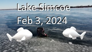 Lake Simcoe Ice Report  Feb 3 2024 [upl. by Gardner]