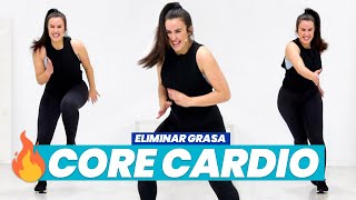 CARDIO CORE para ABDOMEN PLANO 🔥 Eliminar Grasa Rápido [upl. by Robena]