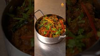 VEGETARAN DELIGHT 🍜SOYA CHAAP CHUKKA 🍲 ytshorts shortsfeed food vegeterian curry recepes [upl. by Enailil4]