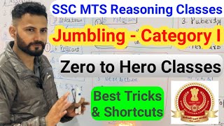 Jumbling  SSC MTS Reasoning Classes  Part 1  Tricks amp Concepts 🔥 SSC MTS 2023  Dictionary ✔ [upl. by Nwahsear455]