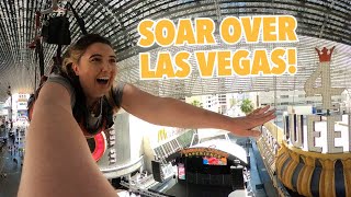 Take Flight Over Las Vegas on the SlotZilla Zipline [upl. by Siuol]