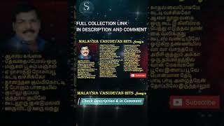 Malaysia Vasudevan Hits Tamil Songs shorts by Prathik Prakash [upl. by Fassold]