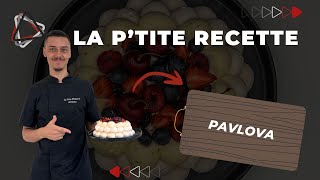 LES PTITES RECETTES  PAVLOVA CITRONFRUIT ROUGE [upl. by Sutsuj219]