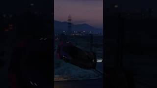 GTA Stunts  Flipping onto Highway entrance music shortsfeed stunts subscribe [upl. by Brigg215]