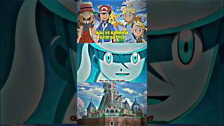 Part 6  Ash Vs Korrina Mega Lucario defeats Fletchinder Kalos Gym Battle [upl. by Atnod490]