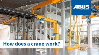 How does a crane work  ABUS Crane Systems [upl. by Elvah187]