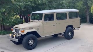 1982 FJ45 Troopy [upl. by Esilec]