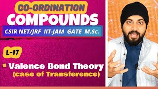 Lec 17  Coordination Compounds  VBT  Case of Transference  CSIRNETJRF  GATE  JAM [upl. by Shelman976]