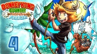 Lets Play Donkey Kong Country Tropical Freeze GermanBlind4  Crashkurs mit Loren [upl. by Yenots]