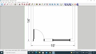 ReScale Your Model in SketchUp  Scale Objects in SketchUp  How to import jpg file to SketchUp [upl. by Yeuh]