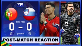 DIOGO COSTA SAVES THE DAY 😲😳😲  Portugal vs Slovenia UEFA Euro 2024 Round16 PostMatch Reaction [upl. by Raimund]