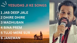 YESUDAS JI KE HINDI SONGS [upl. by Binnie]