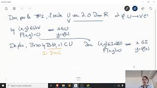 CCID  Théorème des Fonctions Implicites  Exercice16 [upl. by Herrmann710]