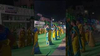 kolatam dance performance short video folkmusic telugusongs [upl. by Haugen]