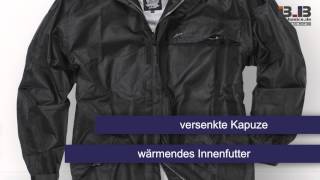 Wind und Regenjacke von Ahorn Sportswear in Übergrößen bis 10XL bei BigBasicsde [upl. by Ardath]