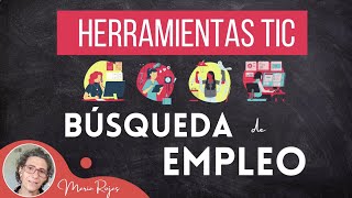 Herramientas TIC para la búsqueda de empleo [upl. by Naesad]