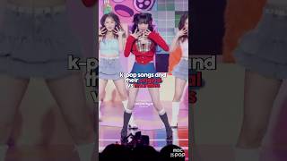 kpop songs and their originaldemo titles  kpop shorts yena aespa nct ive exo itzy unis [upl. by Weitzman344]