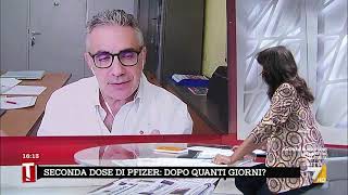 Pfizer il prof Pregliasco quotConfermo che nel bugiardino cè scritto che il 7 delle persone [upl. by Adliwa]