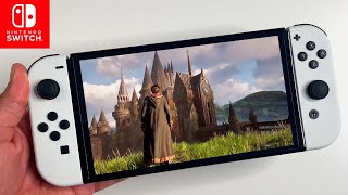 Hogwarts Legacy OLED Nintendo Switch Gameplay [upl. by Pierro]