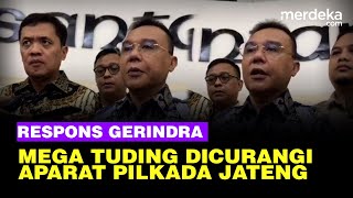 Respons Dasco Gerindra Soal Megawati Tuding PDIP Kalah di Jateng Karena Dicurangi Aparat [upl. by Anivad]