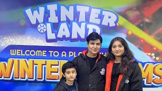 Today Vlog of Winter Land vlog winterlands winter challange birthday birthdaycelebration [upl. by Aisauqal]