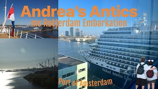 2023 Holland amp Norway Cruise Ep 2 Embarkation ms Rotterdam in Amsterdam [upl. by Srednas395]