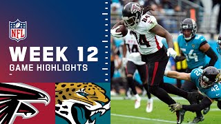 Falcons vs Jaguars Week 12 Highlights  NFL 2021 [upl. by Leanora]