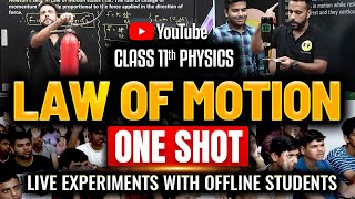 Laws of motion One Shot Physics 202425  Class 11th Physics NCERT with Ashu Sir [upl. by Ynaffik331]