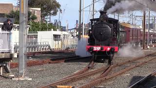 3265 3526 steam around Sydney and Wollongong August 2024 [upl. by Eelymmij]