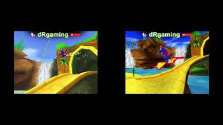 Diddy Kong Racing N64 vs NDS Comparison [upl. by Howenstein]