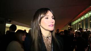 Entrevista a Goya Toledo en la Fiesta de Nominados  Goya 2015 [upl. by Lyrahc]