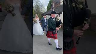 Highland Cathedral Bride amp Groom [upl. by Ardene225]