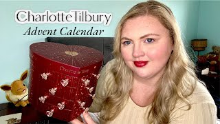 CHARLOTTE TILBURY 2024 ADVENT CALENDAR UNBOXING [upl. by Ilujna]