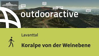 Wanderung im Lavanttal Koralpe von der Weinebene [upl. by Anivlac542]