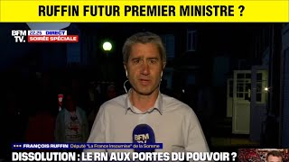 RUFFIN FUTUR PREMIER MINISTRE  IL SEXPLIQUE SUR BFM [upl. by Holleran]