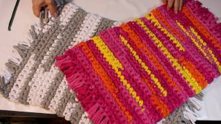 COMO FAZER TAPETE DE CROCHÊ FÁCIL  DIY EASY CROCHET CARPET  Ganchillo Fácil ALFOMBRA [upl. by Adnahsal796]