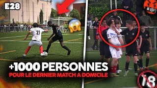 E28  Mon DERNIER match à St Foy Bagarre record cartons il ne faut PAS gâcher la fête [upl. by Littell]