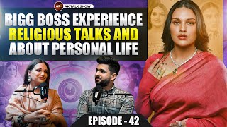 EP 42 Himanshi Khurana About Bigg Boss Experience Religious Stuff amp Personal Life  AK Talk Show [upl. by Heimlich]