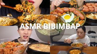 COMPILATION ASMRMUKBANG BIMBIMBAP 🍽️ 👀 [upl. by Nivanod]