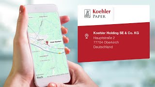 Koehler Holding SE amp Co KG  Papierfabrik in Oberkirch [upl. by Doane976]