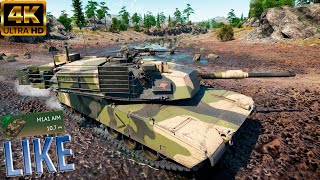 War Thunder M1A1 AIM Gameplay 4k ultra graphics 144hz Realistic Tank Battles No Commentary RTX 3070 [upl. by Lorre610]