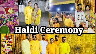 Aaj Hai Haldi Ki Rasam  haldiceremony haldinight [upl. by Shipman]