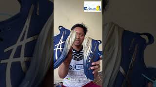 Exbill sepatu running shoes ASISC GEL NIMBUS 26 PLATINUM Original [upl. by Gnol]