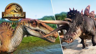 What Happened To The Hybrids in Jurassic World Evolution 2 [upl. by Ellehcear]