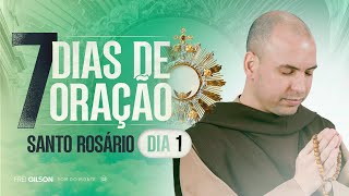 Santo Rosário  Santa Missa  7 Dias de Oração  0400  1°Dia  Live Ao vivo [upl. by Nally]