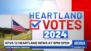 KFVS 12 Heartland News at 6pm Open  November 5 2024 [upl. by Leamsi]