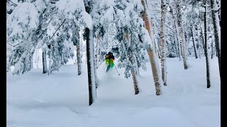 POWDER SKIING IN MAINE amp NEW HAMPSHIRE [upl. by Arawaj81]