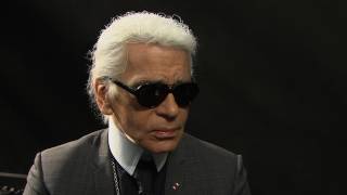 Karl Lagerfeld on the FallWinter 201112 ReadytoWear Collection – CHANEL Shows [upl. by Nyloc630]