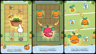 Merge Fruit Tower Defense game Gameplay Video for Android [upl. by Kati]