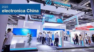 electronica China 2023  Exhibition Fair [upl. by Kinna199]